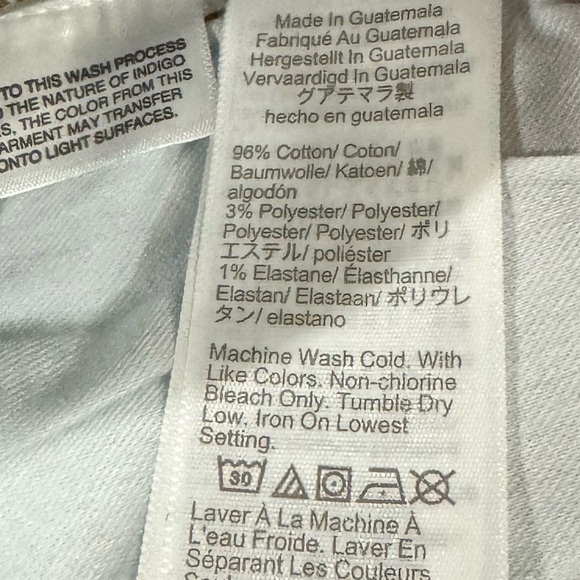 J. Crew Button Front Denim Jean Mini Skirt Size 28 - Picture 6 of 10